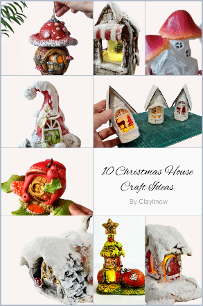 10miniaturechristmashousecraftideas