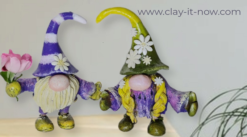 Clay Activity for Kids /Beginners, Air Dry Clay Craft Ideas, Cold  Porcelain Clay